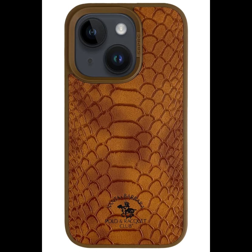 Santa Barbara Polo Racquet Club Apple iPhone 15 Plus Knight Deri Kapak