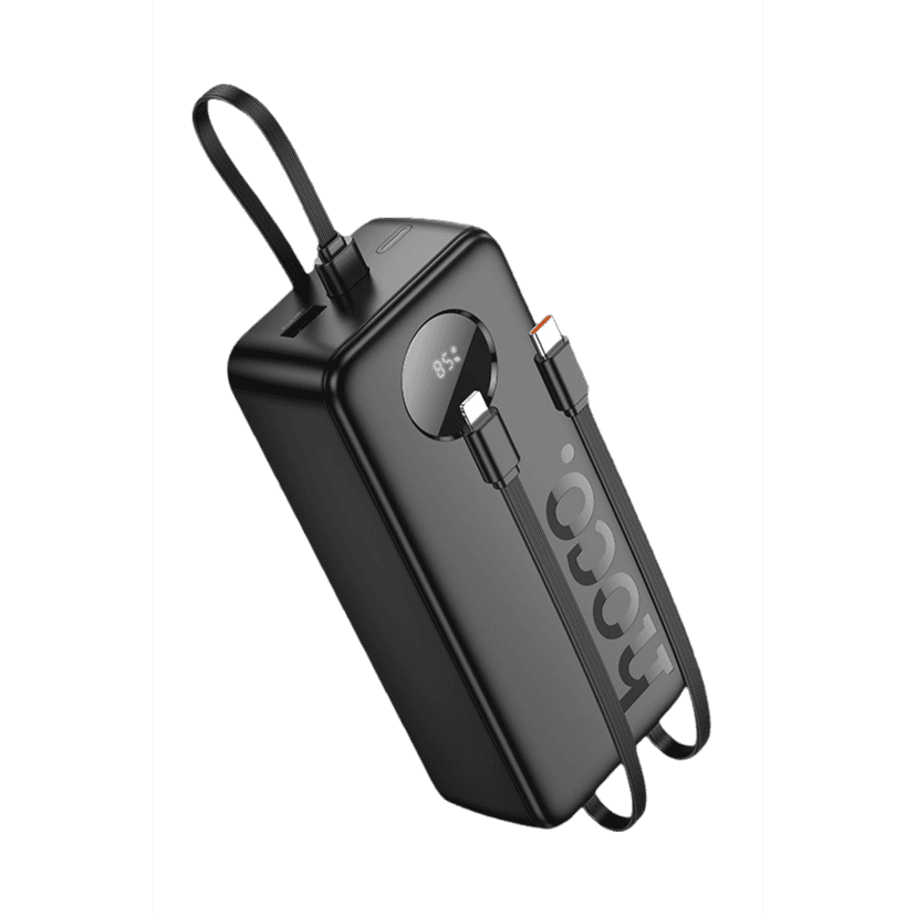 Hoco. J132B Sabio 30.000mAh PD20W Dahili 3 Kablolu Hızlı Şarj Powerbank