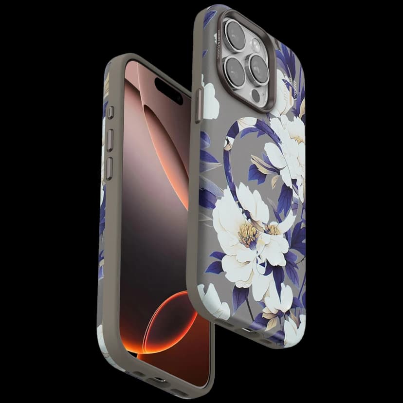 Onegif Apple iPhone 14 Pro Flower Series Magsafe Kapak