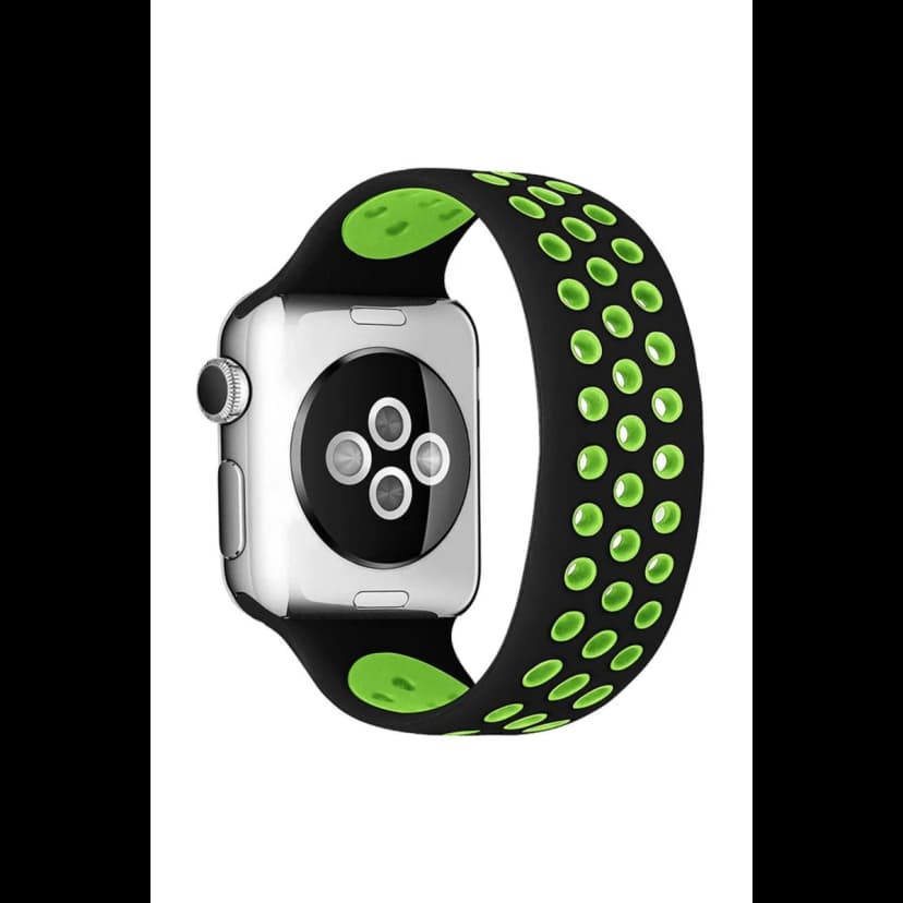 Newface Apple Watch 38mm Ayarlı Delikli Silikon Kordon