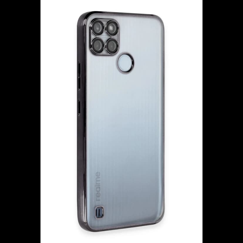 Newface Realme C25Y Kılıf Razer Lensli Silikon