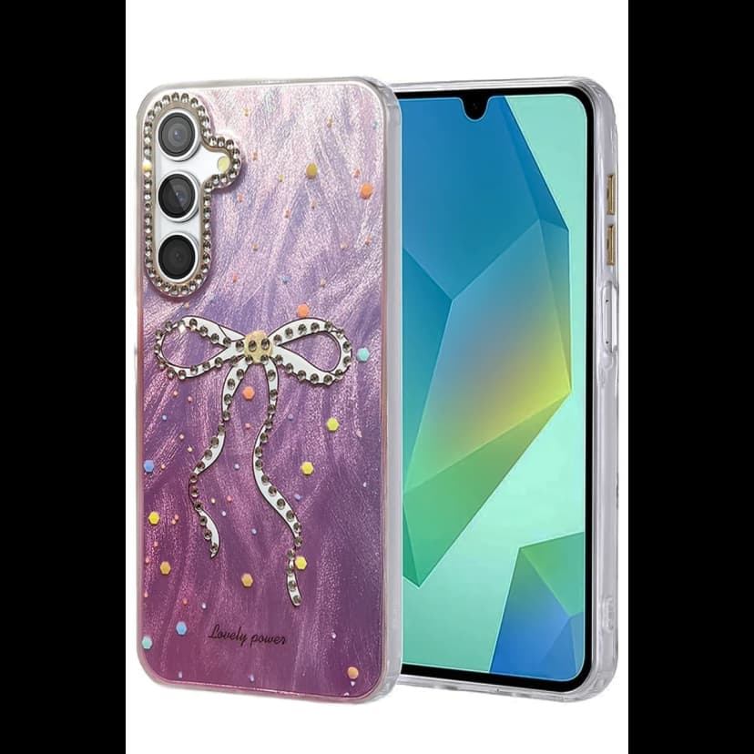 Newface Samsung Galaxy S25 Plus Kılıf Blade Aynalı Desenli Kapak