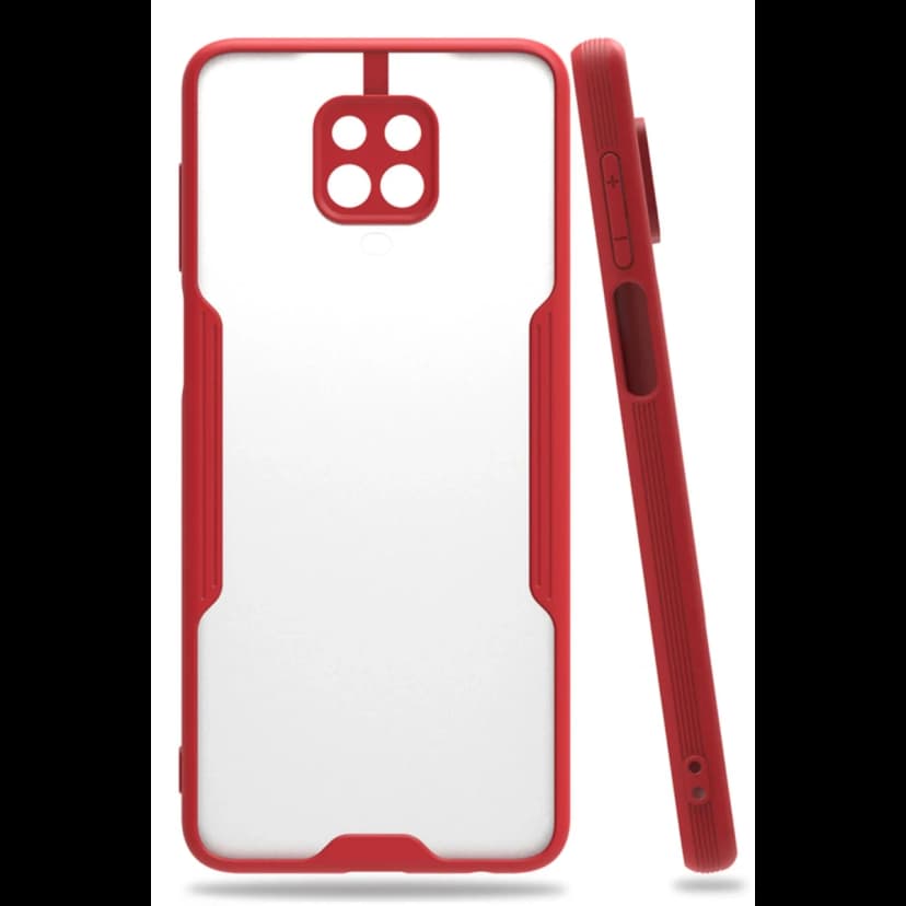 Newface Xiaomi Redmi Note 9S Kılıf Platin Silikon