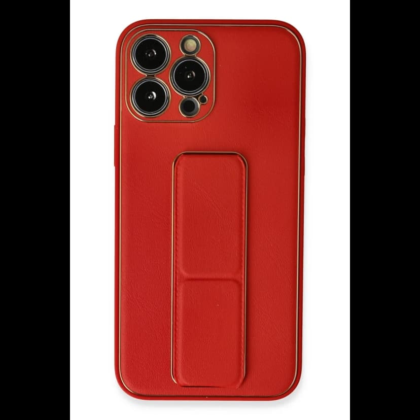 Newface Apple iPhone 13 Pro Kılıf Coco Deri Standlı Kapak