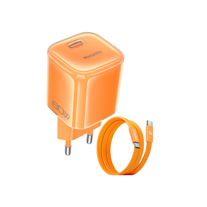Yesido YC117 60W Type-C GaN Hızlı Şarj Cihazı