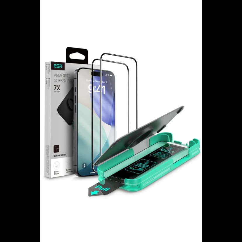 ESR Apple iPhone 17 Pro Max/18 Pro Max UltraFit Armorite 2 Adet Cam Ekran Koruyucu