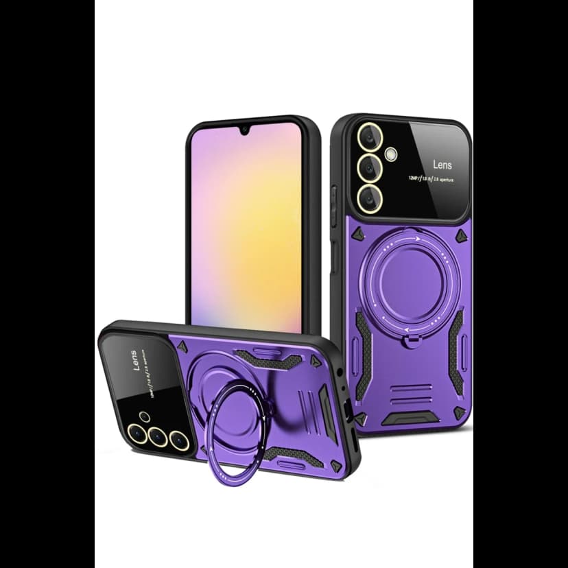 Newface Samsung Galaxy A54 5G Kılıf Joy Lens Standlı Kapak