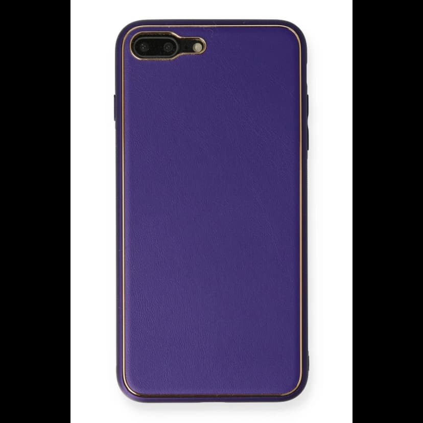 Newface Apple iPhone 7 Plus Kılıf Coco Deri Silikon Kapak