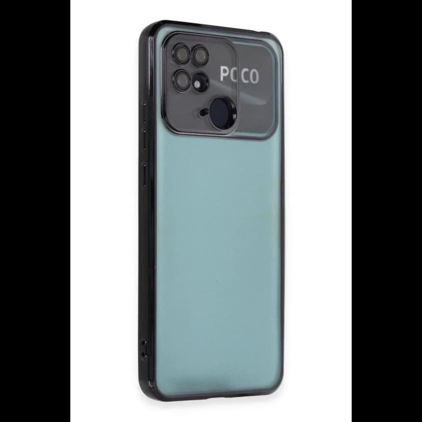 Newface Xiaomi Redmi 10C Kılıf Razer Lensli Silikon