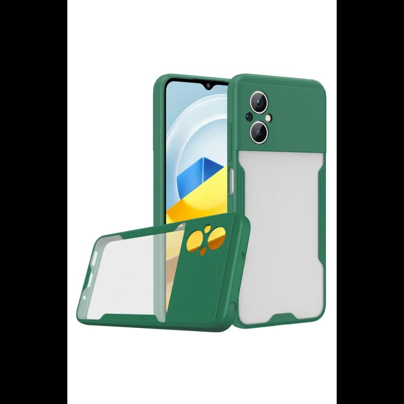 Newface Xiaomi Poco M5 Kılıf Platin Silikon