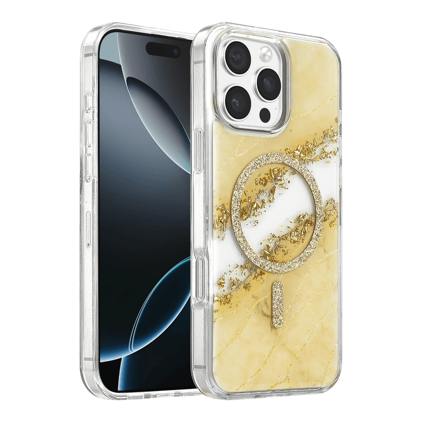 Onegif Apple iPhone 16 Pro Max Lotus Simli Magsafe Kapak