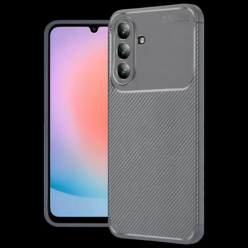 Newface Samsung Galaxy A57 5G Auto Focus Karbon Kapak