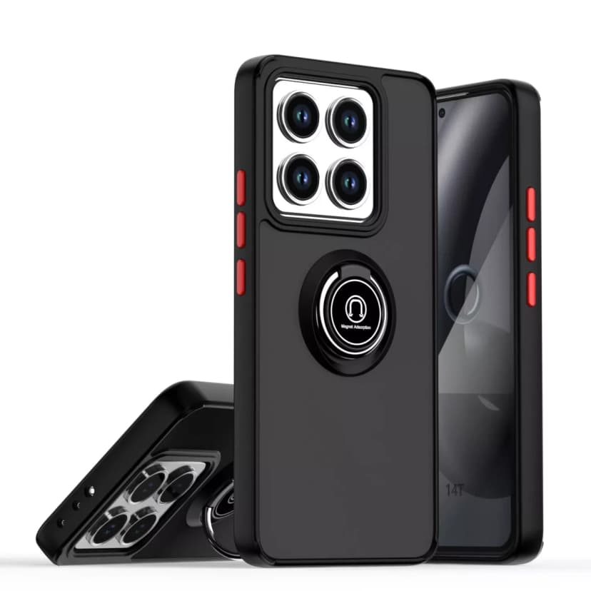 Newface Xiaomi Mi 15 Pro Kılıf Montreal Yüzüklü Silikon Kapak