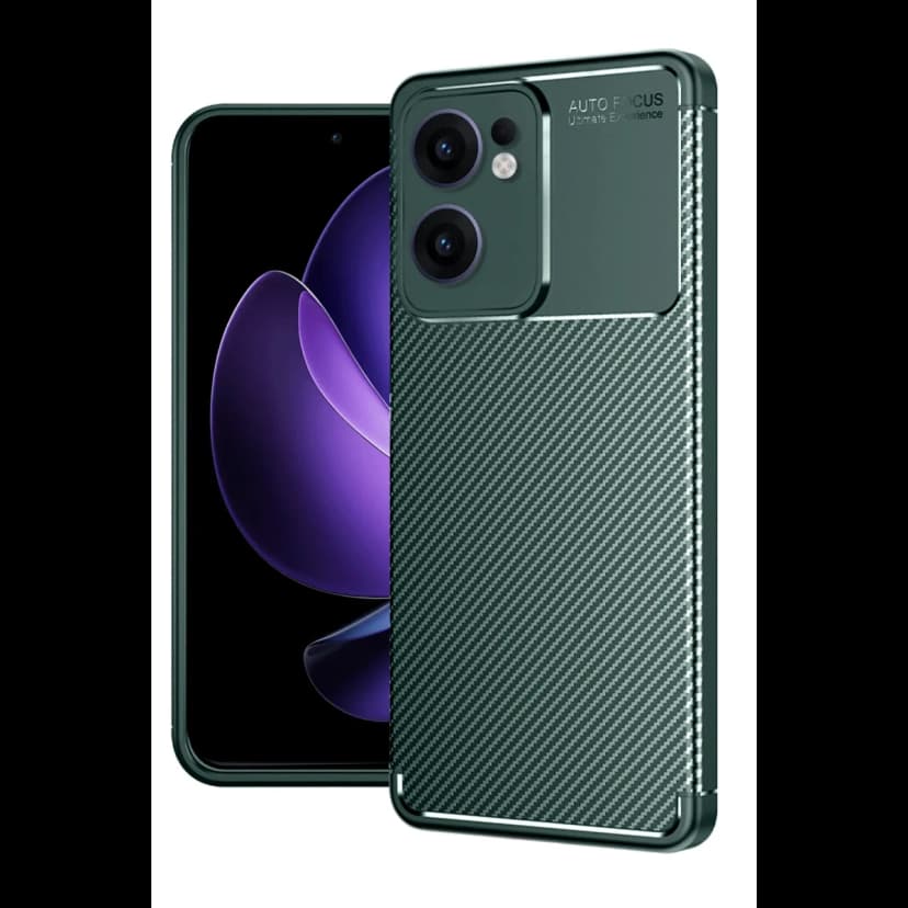 Newface Oppo Reno 13F Kılıf Auto Focus Karbon Kapak