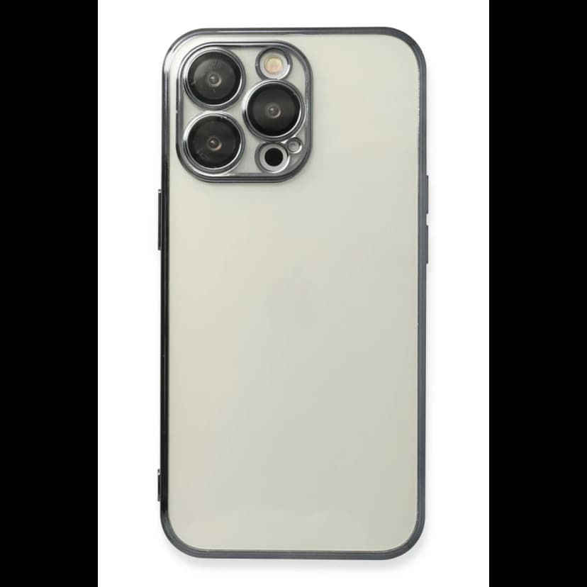 Newface Apple iPhone 13 Pro Kılıf Razer Lensli Silikon