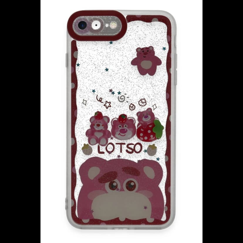 Newface Apple iPhone 7 Kılıf Sweet Desenli Silikon Kapak