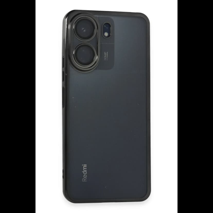 Newface Xiaomi Redmi 13C Kılıf Razer Lensli Silikon