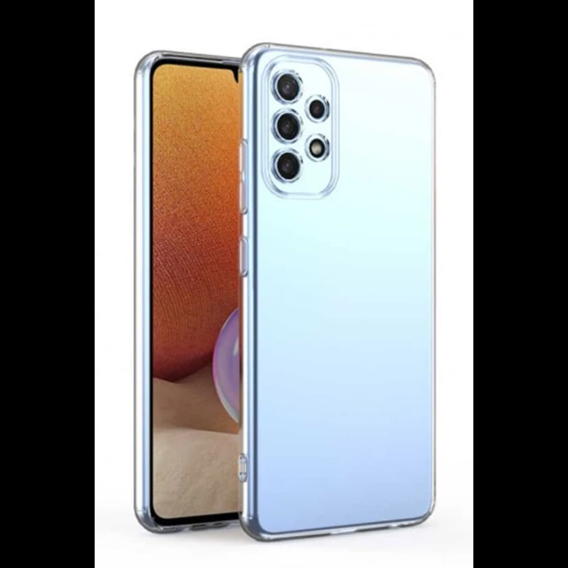 Newface Samsung Galaxy A32 Kılıf Lüx Şeffaf Silikon
