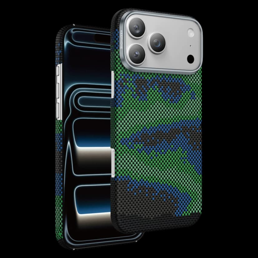 Keephone Apple iPhone 17 Pro Max/18 Pro Max Kevlar Starry Magsafe Kapak