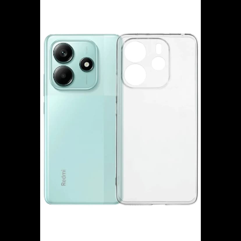 Newface Xiaomi Redmi Note 14 4G Kılıf Lüx Şeffaf Silikon