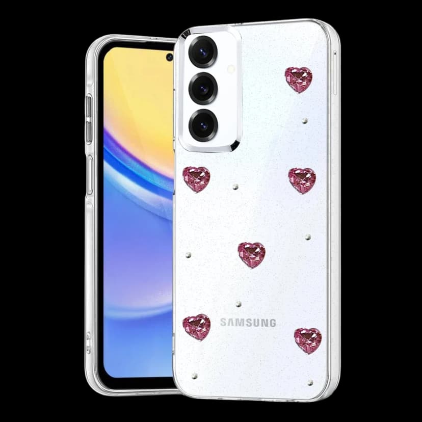 Newface Samsung Galaxy A24 4G Fiyonk Desenli Kapak