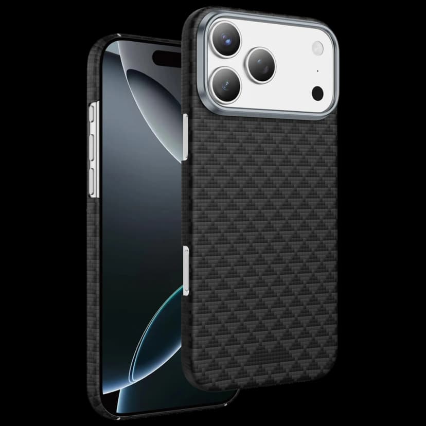 Keephone Apple iPhone 17 Pro Max/18 Pro Max Kevlar Paris Magsafe Kapak
