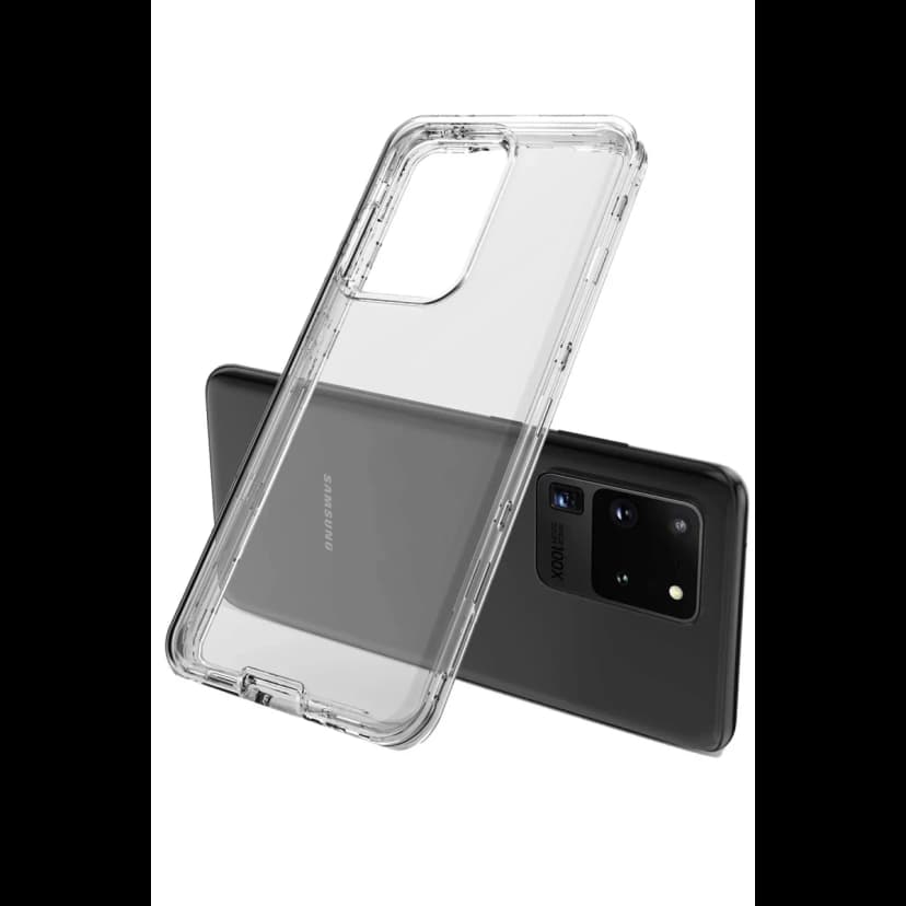 Newface Samsung Galaxy S20 Plus Kılıf Lüx Şeffaf Silikon