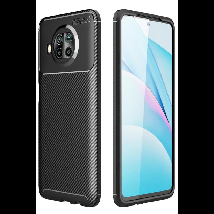 Newface Xiaomi Mi 10T Lite Kılıf Auto Focus Karbon Kapak