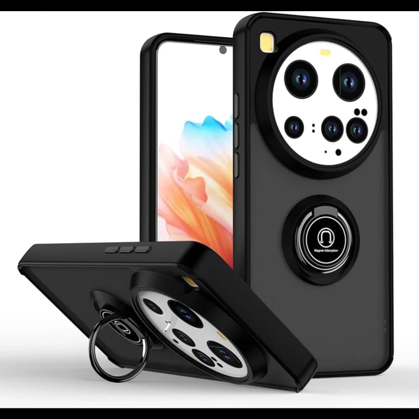 Newface Xiaomi Mi 15 Ultra Kılıf Montreal Yüzüklü Silikon Kapak