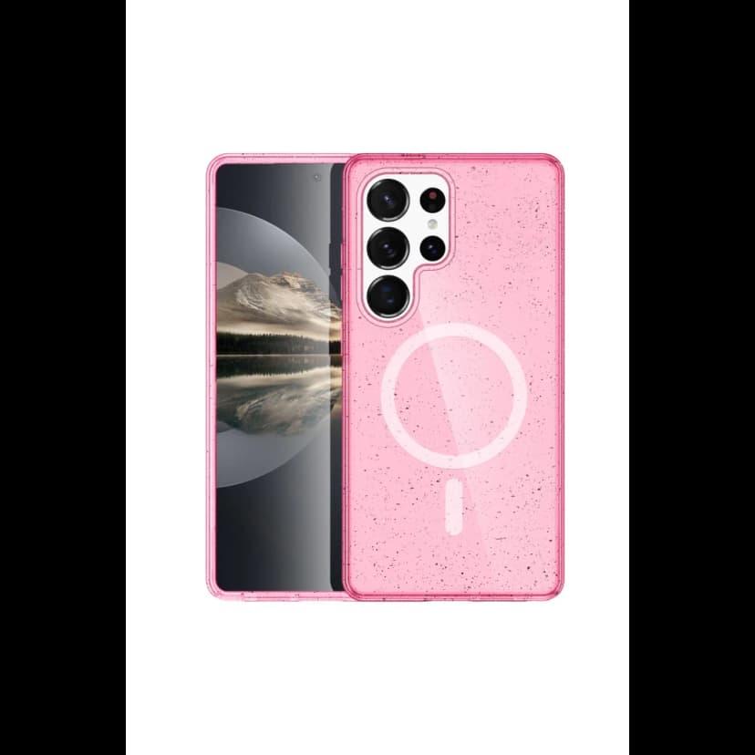 Joko Samsung Galaxy S23 Ultra Kılıf Star Magsafe Kapak - Pembe