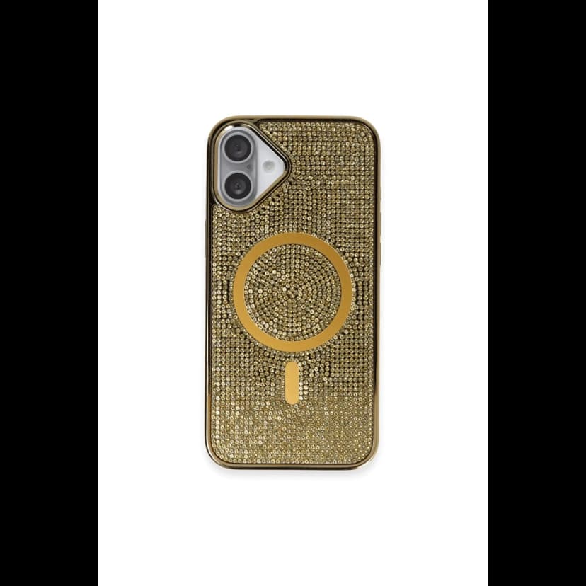 Joko Apple iPhone 16 Plus Kılıf Helen Magsafe Kapak - Gold