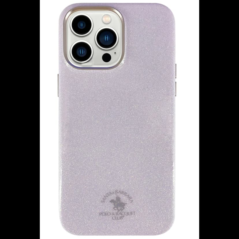 Santa Barbara Polo Racquet Club Apple iPhone 14 Pro Max Aurora Simli Kapak - Pembe