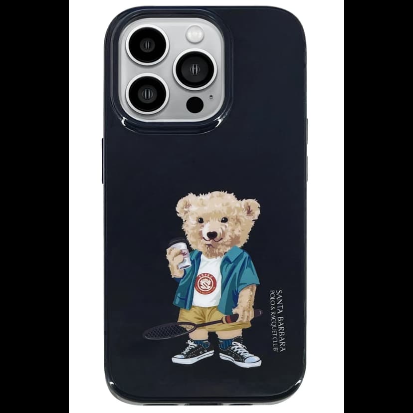 Santa Barbara Polo Racquet Club Apple iPhone 14 Pro Max Chuck Kapak - Siyah