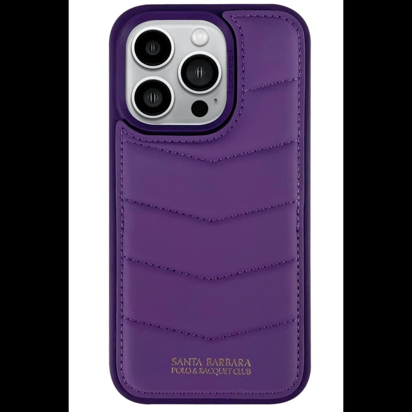 Santa Barbara Polo Racquet Club Apple iPhone 14 Pro Max Clyde Stand Kapak - Mor