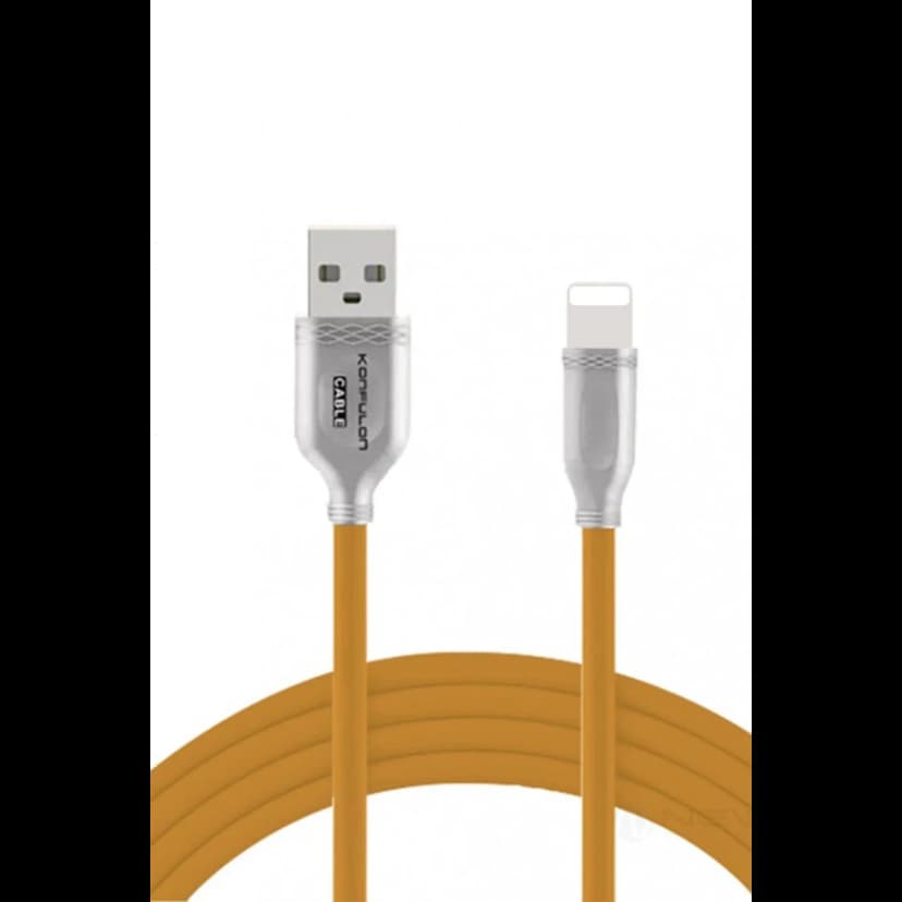 Konfulon S48 Lightning Kablo iphone Uyumlu 1M 3A - Sarı