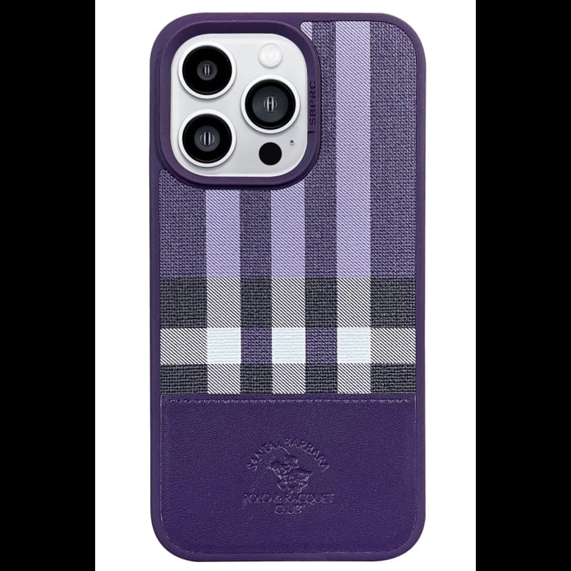 Santa Barbara Polo Racquet Club Apple iPhone 14 Pro Cyril Magsafe Kapak - Mor