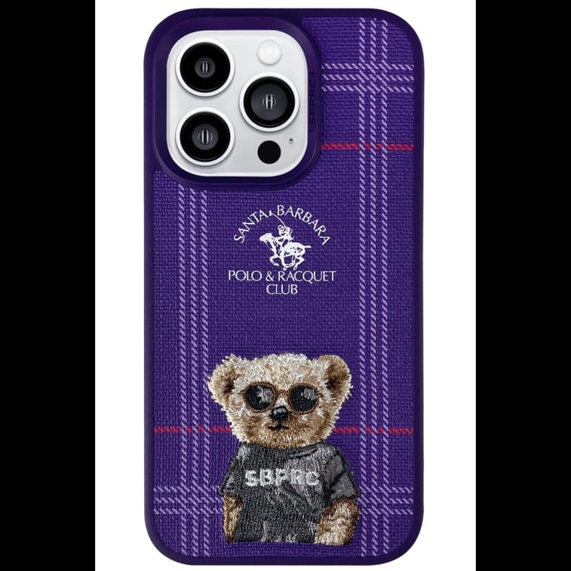 Santa Barbara Polo Racquet Club Apple iPhone 14 Pro Max Dustin Kapak - Mor