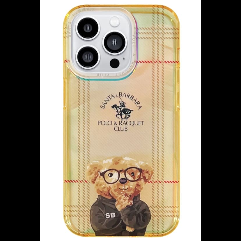 Santa Barbara Polo Racquet Club Apple iPhone 14 Pro Naldo Kapak - Gold