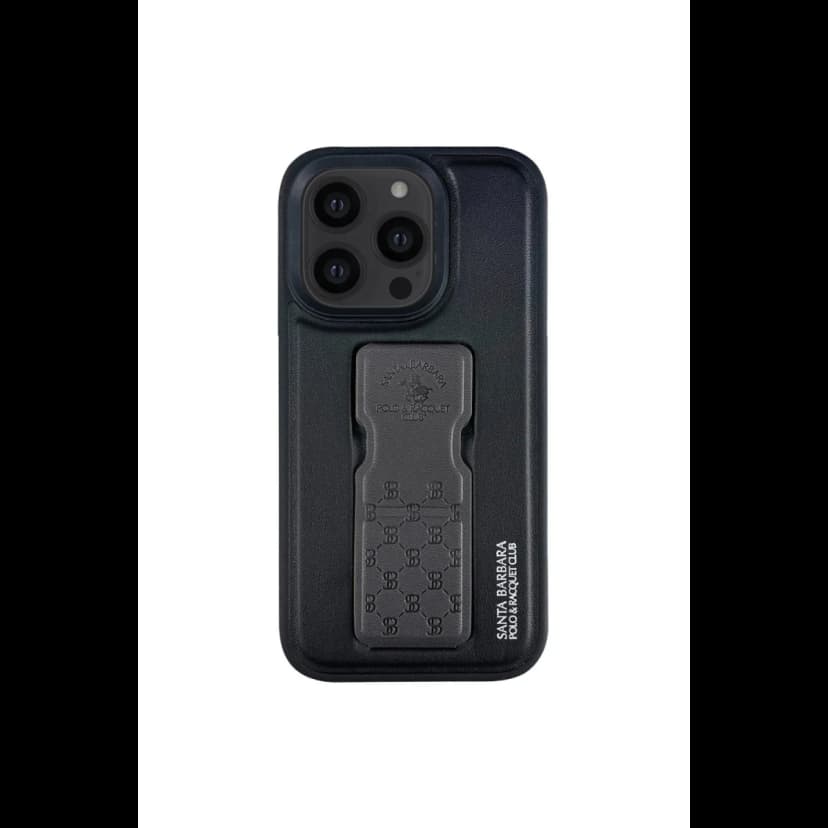 Santa Barbara Polo Racquet Club Apple iPhone 13 Pro Max Parker Stand Kapak - Gri