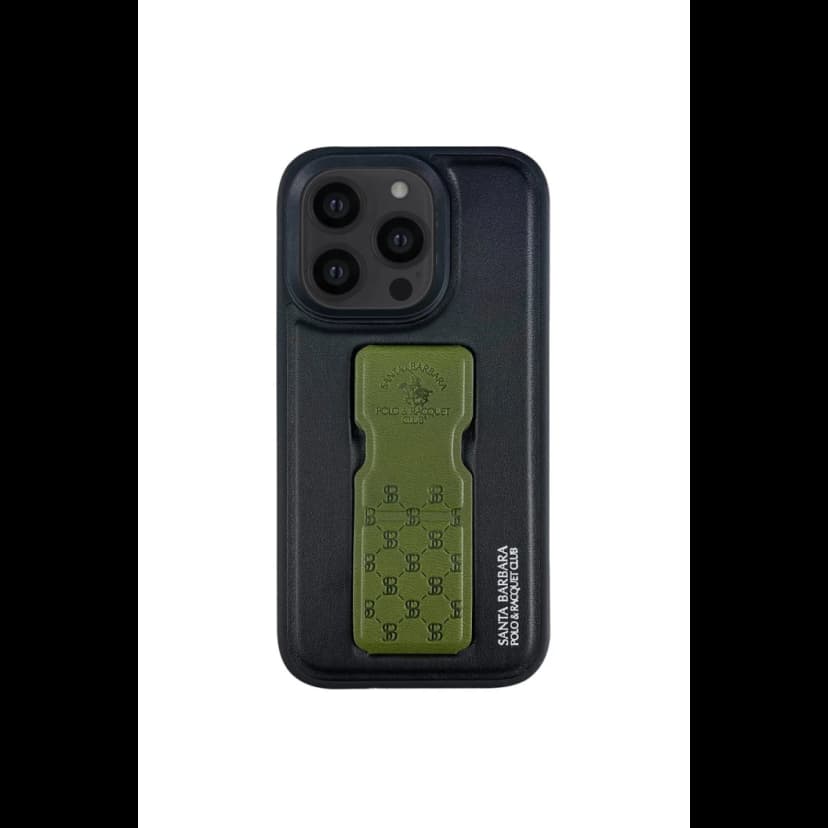 Santa Barbara Polo Racquet Club Apple iPhone 13 Pro Parker Stand Kapak - Yeşil