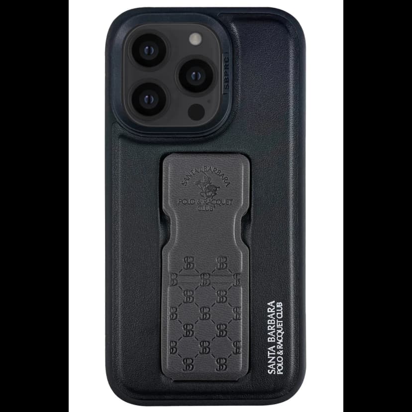 Santa Barbara Polo Racquet Club Apple iPhone 14 Pro Max Parker Stand Kapak - Gri