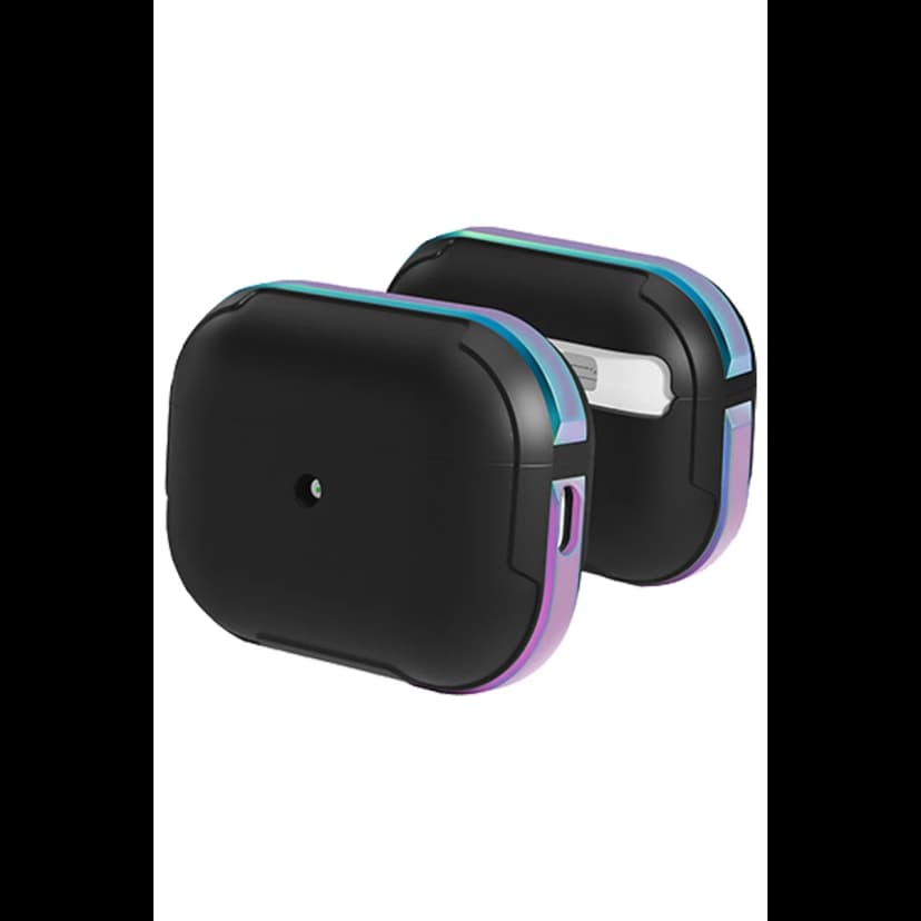 Movenchy Apple Airpods Pro 2 (2.nesil) MO-A8 Armor Kılıf - Rainbow