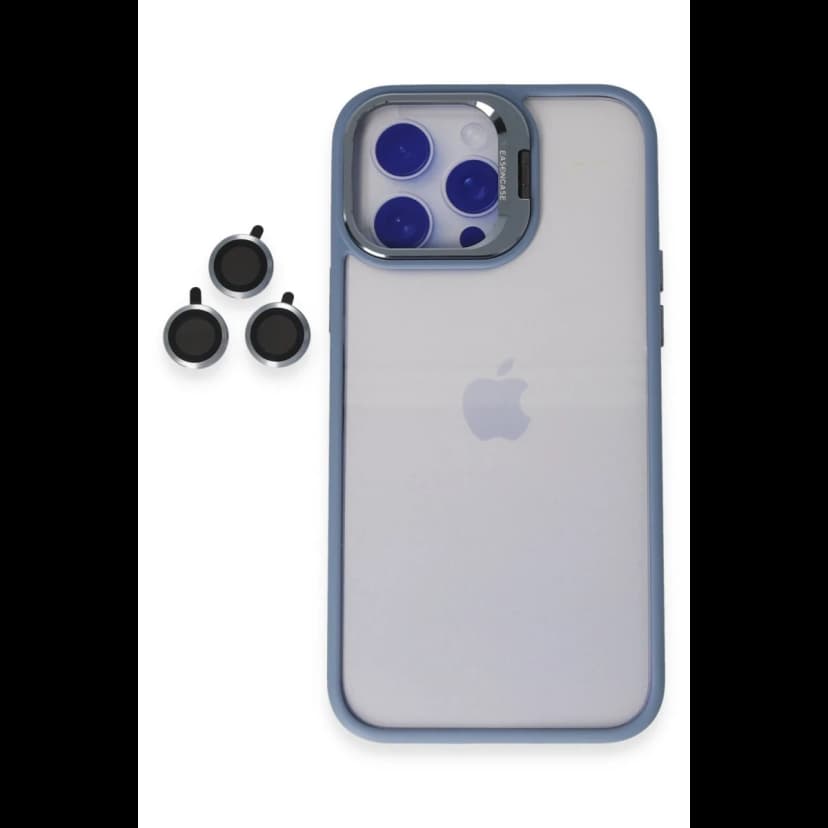 Joko Apple iPhone 14 Pro Kılıf Roblox Lens Standlı Kapak - Sierra Blue