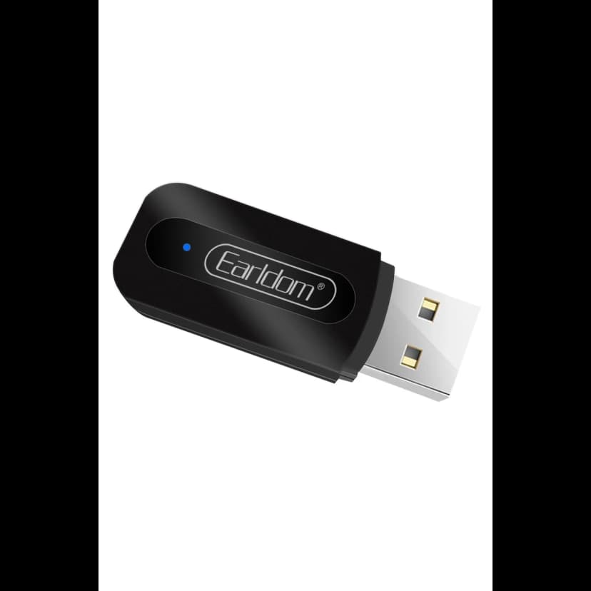 Earldom M22 Bluetooth 5.0 Usb Aux Dönüştürücü - Siyah