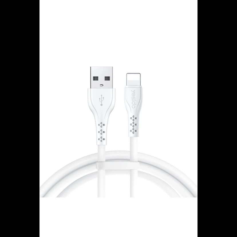 Yesido CA71 1M 2A Usb to Lightning Hızlı Şarj Kablosu - Beyaz