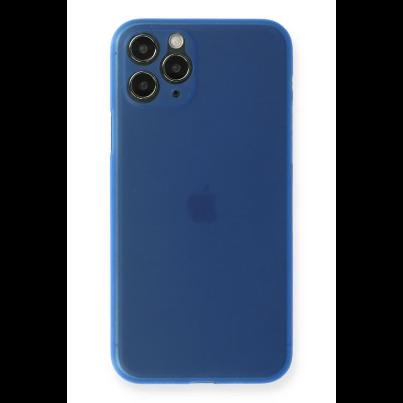 Newface Apple iPhone 11 Pro Kılıf PP Ultra İnce Kapak - Mavi
