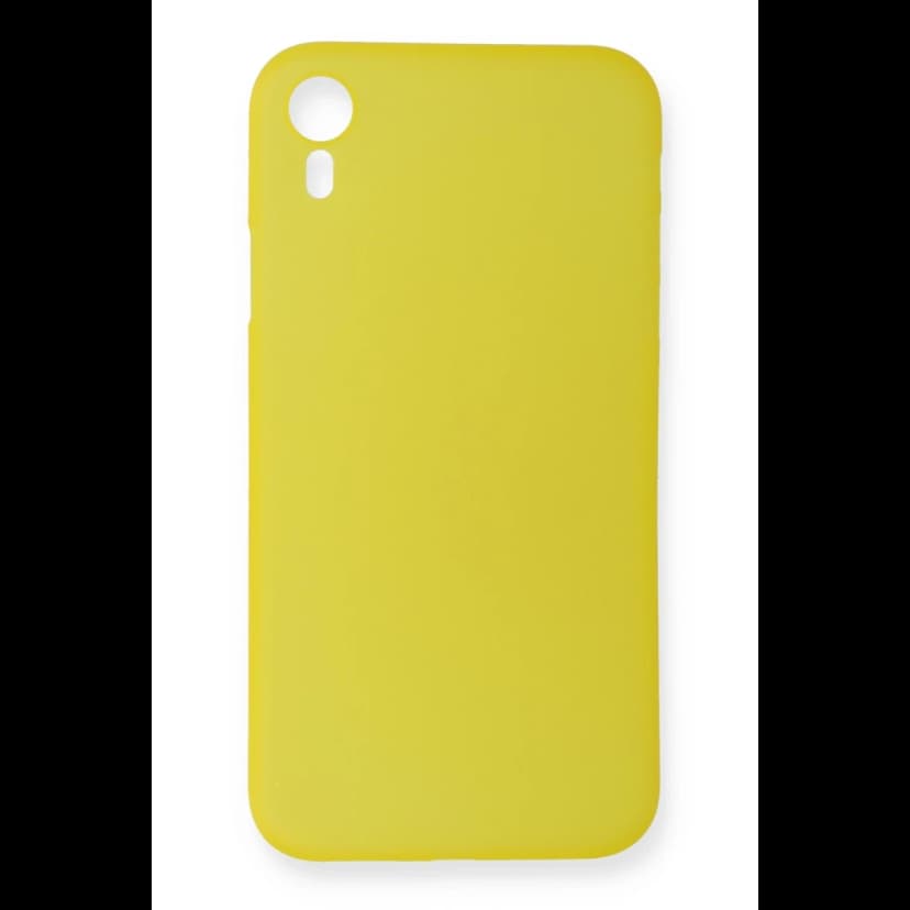Newface Apple iPhone XR Kılıf PP Ultra İnce Kapak - Sarı