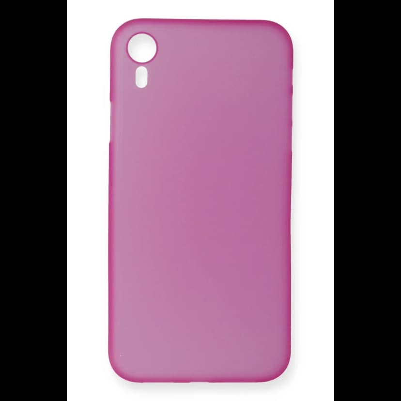 Newface Apple iPhone XR Kılıf PP Ultra İnce Kapak - Pembe