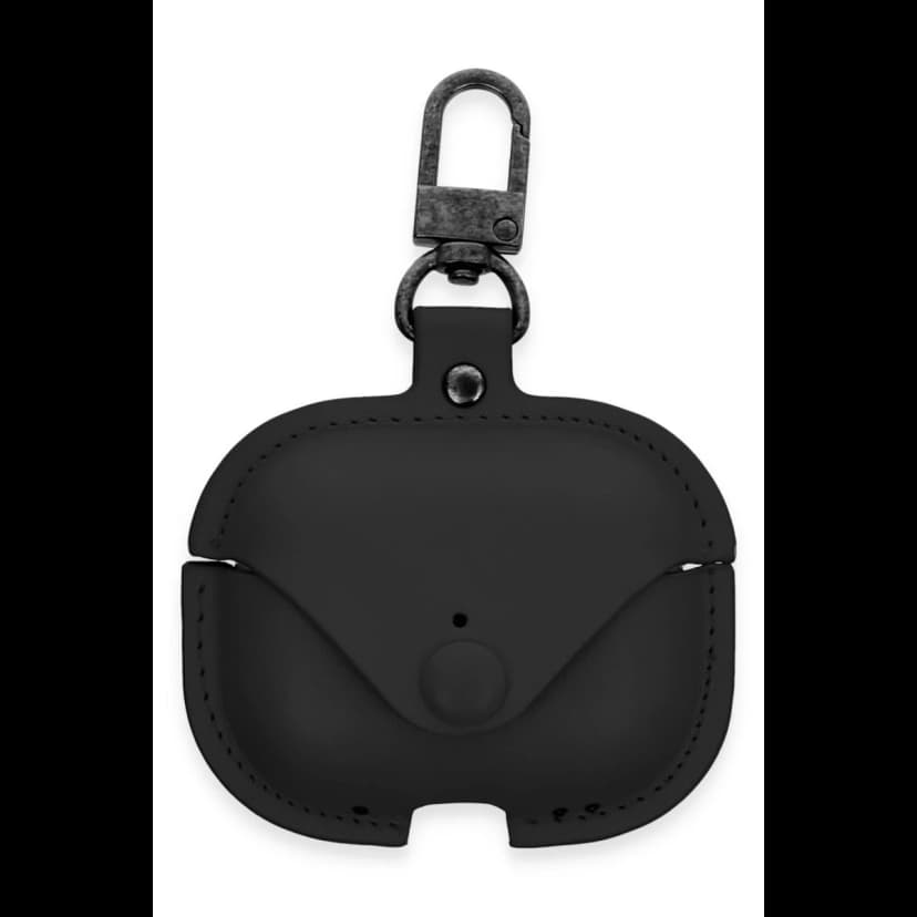 Newface Apple Airpods Pro 2 (2.nesil) Çanta Deri Kılıf - Siyah