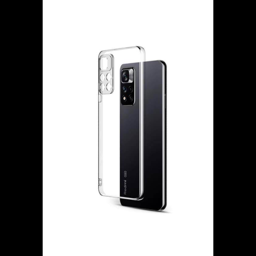 Newface Xiaomi Redmi Note 11 Pro Plus 5G Kılıf Lüx Şeffaf Silikon